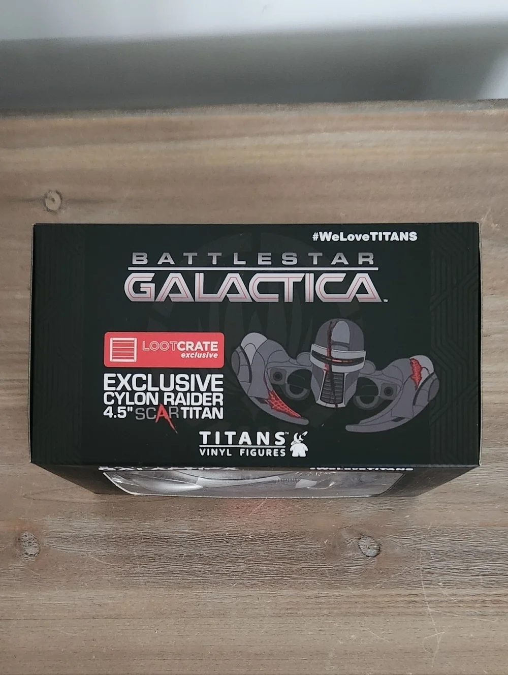 🚀 Battlestar Galactica Cylon Raider Scar TITAN 4.5